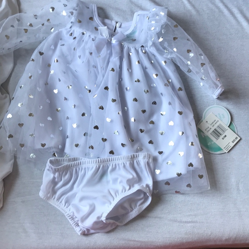 Baby white dress